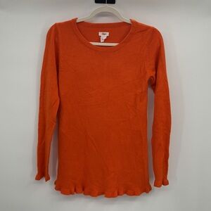 Circo Girl's Orange Sweater Size XL